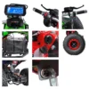 QUAD ELETTRICO WARRIOR KRAFTMULLER 1500W 60V XXL 8" VERDE 2025